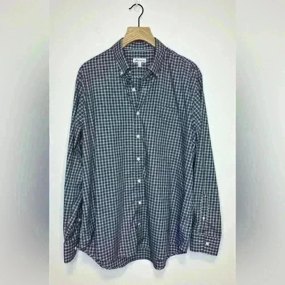 Peter Millar plaid button  down shirt , sz XL - Picture 1 of 6